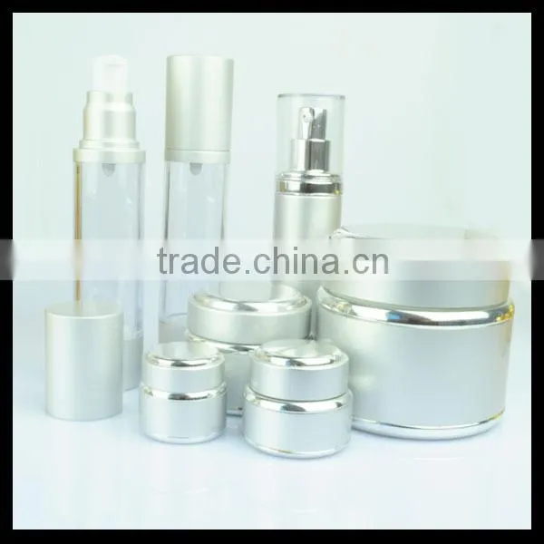 100G Big Sliver Aluminum Jar for Cosmetic Use/curatorial packaging