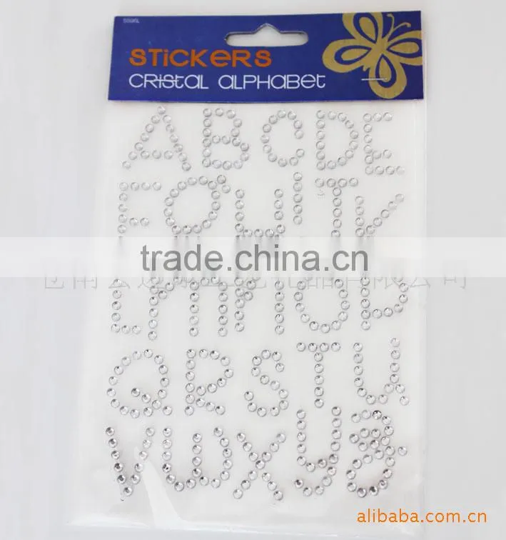 mobile phone bling crystal diamond sticker rhinestone acrylic sticker multi-style/acrylic sticker