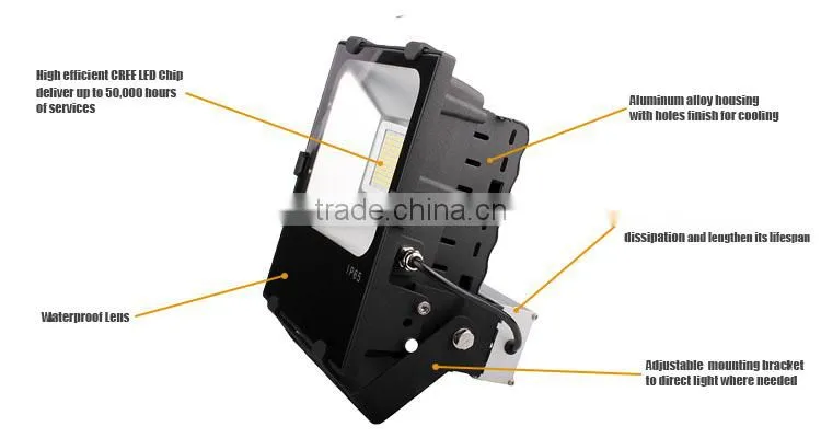 50W LED Security Floodlight