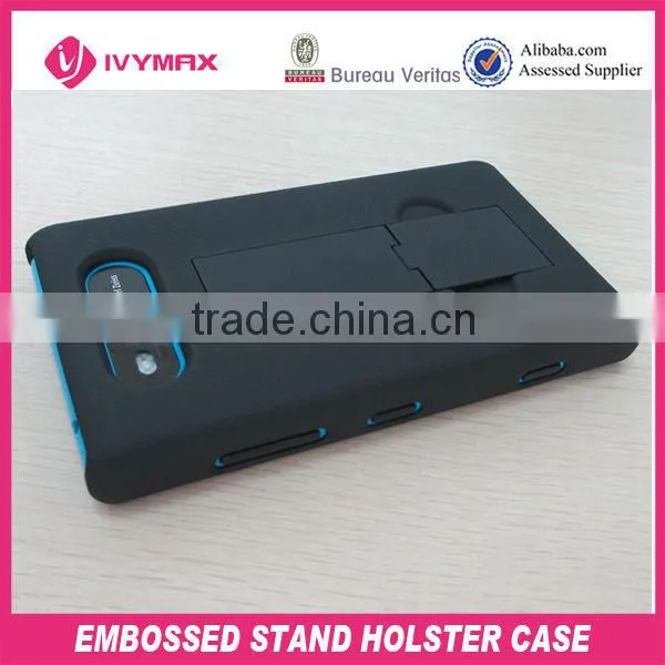 new products 2013 plastic embossed clip combo case for nokia n820 cell phone case