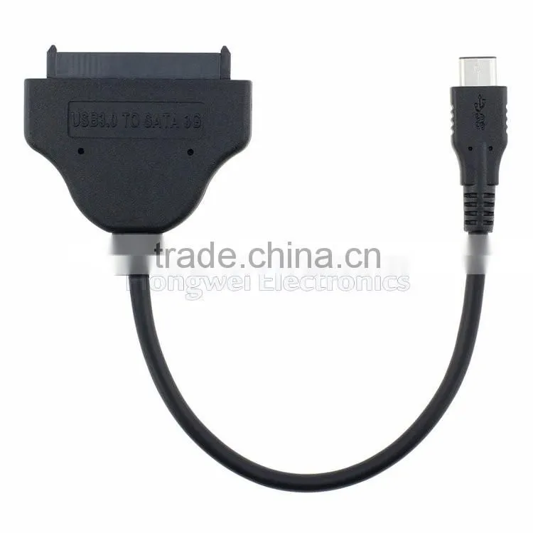 Real SATA 3.0 Cypress / ASMedia USB 3.1 Chips Type C to SATA 22pin adapter