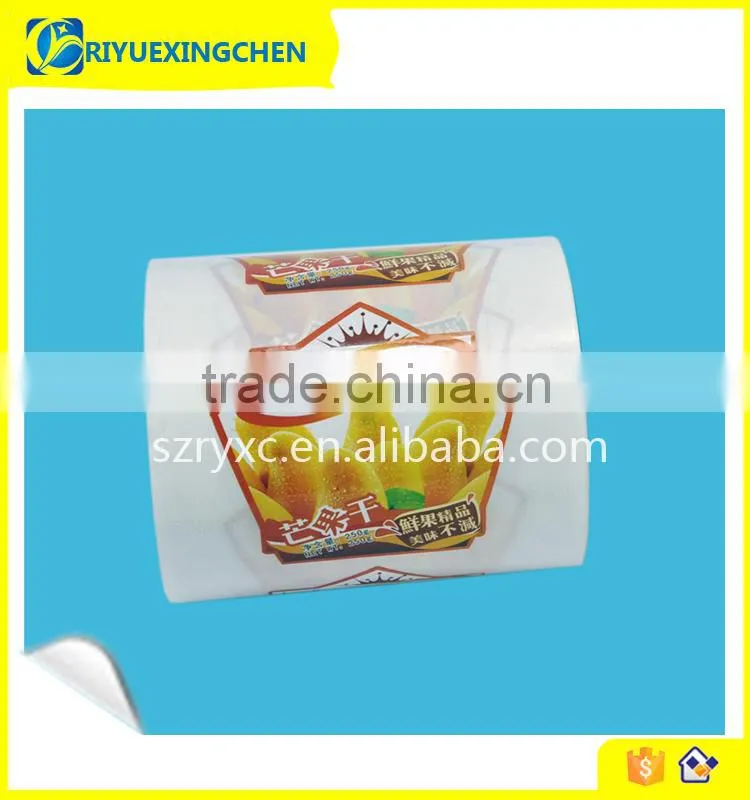 Custom adesive label sticker for packaging of fruit