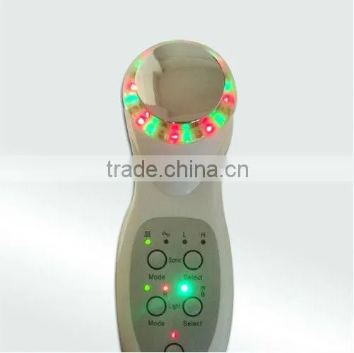 Color Photon Ultrasonic Skin Beauty Facial Lift BIO Treatment Device 7 Modes