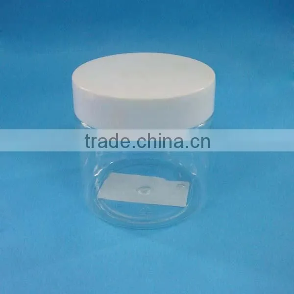 250ml PET cream jar, empty face cream jar with screw cap, cosmetic jar container