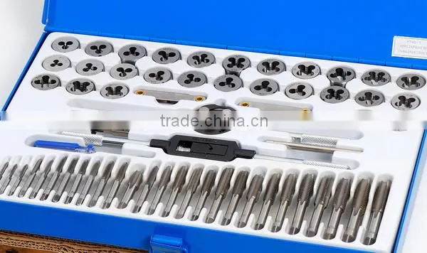 60pc ALLOY STEEL tap impac rock drill kit