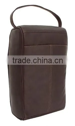 Genuine Leather Lightweight Shoe Cover 2014/Travel Shoe Bag