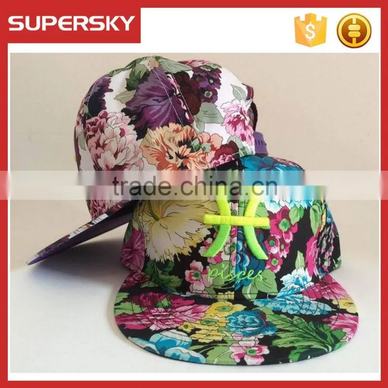 A-1261 fashion hat snapback cap custom snapback hat 6 panel embroidery snapback cap