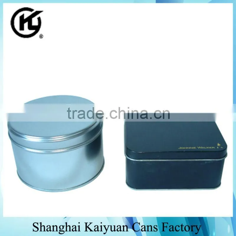High Quality Gift Coaster Tin Can Box (various lids and printing)