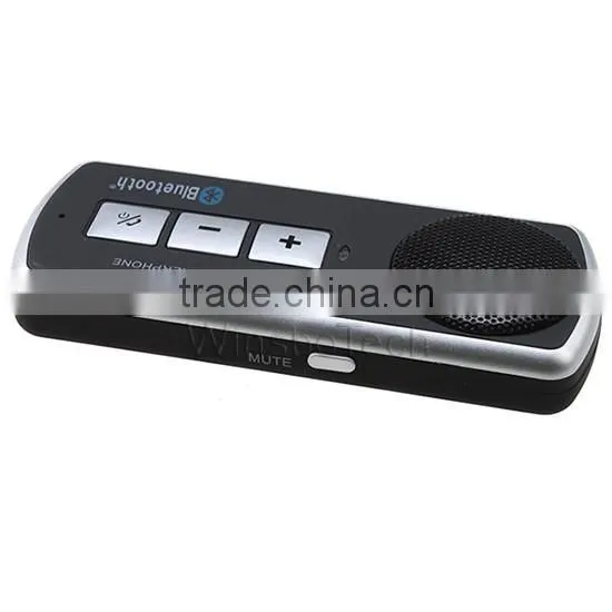 Hot Sales cheap Handsfree Bluetooth Car Kit Hands Free Bluetooth Speaker fixed on Sun Visor Clip Car Electronics Speakerphone