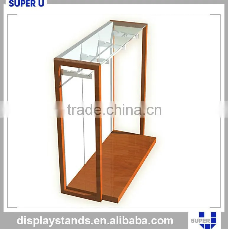 Tailor made Men clothes retail shop hanging display coat stand