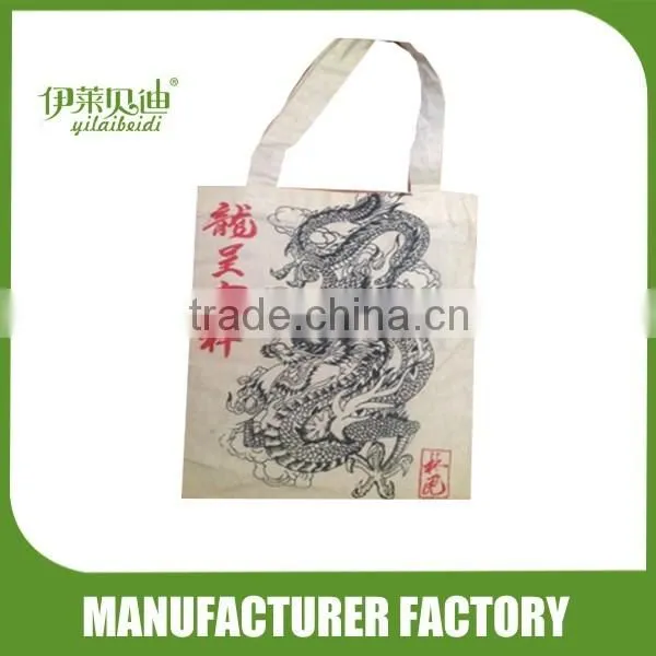 Hot sale promotional material shopping canvas bag