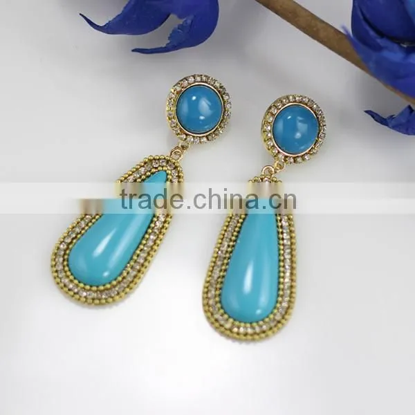 colombian emerald green earring, vintage emerald earrings