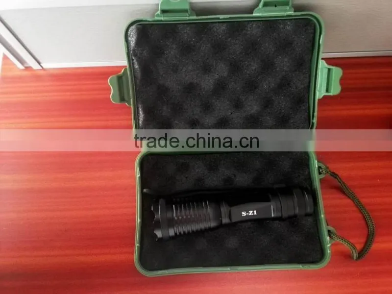 Super good quality long range t6 zoomable flashlight hunting