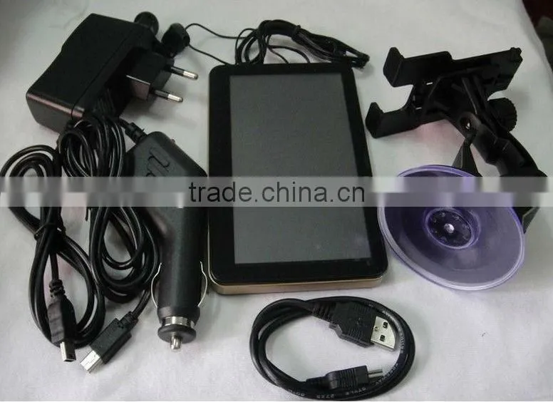 Factory 7 inch WinCE 6.0 Car GPS Navigation MTK Free Map