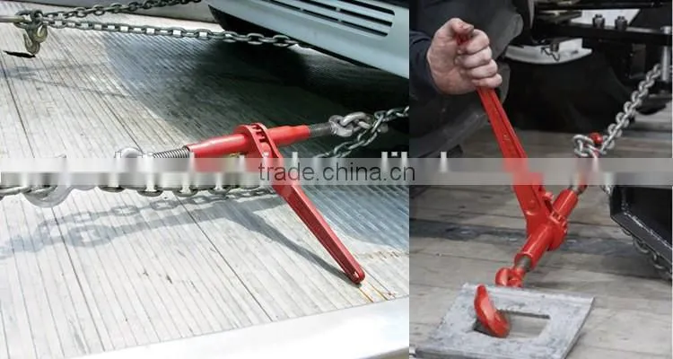 G70 us type casting rachet type load binder with grab hook