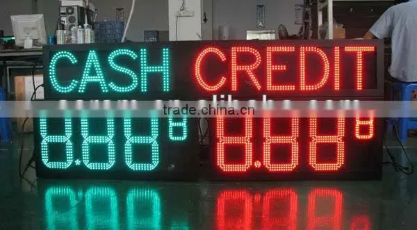 cheap price LED gas price signs