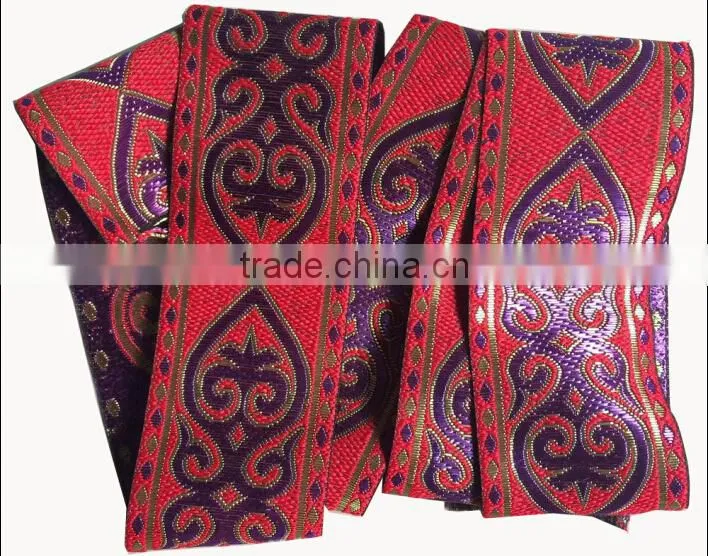 woven clothing label for garment lady dress folk costume