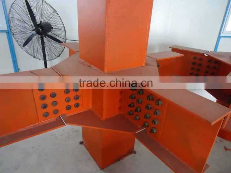 Steel structure workshop painting in different colors