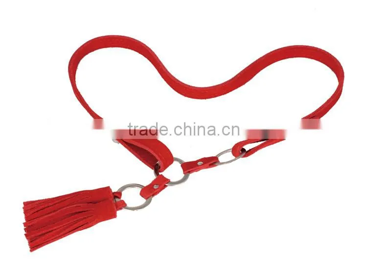 Fashion PU Tassels Waist Chain Female Belt SWF-W15062927