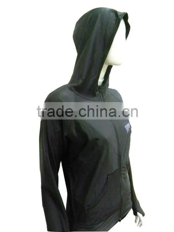 Women Rash Guard Hoodies