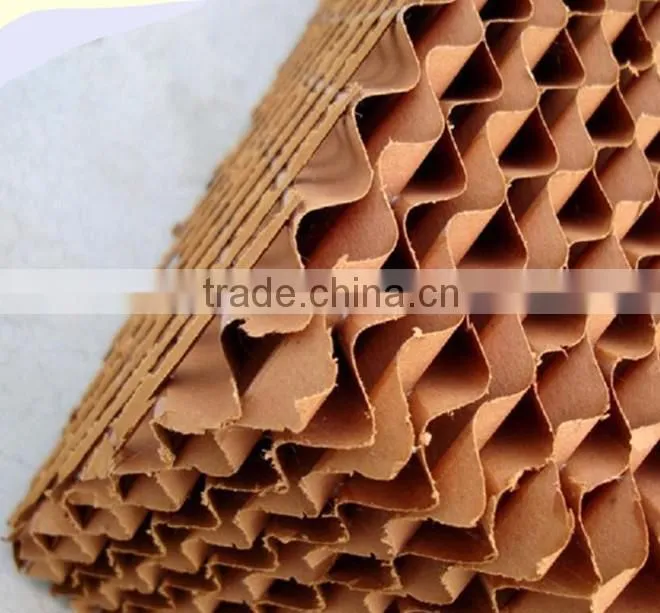 Evaporative wall mounted cooling pad cooling pad for fan