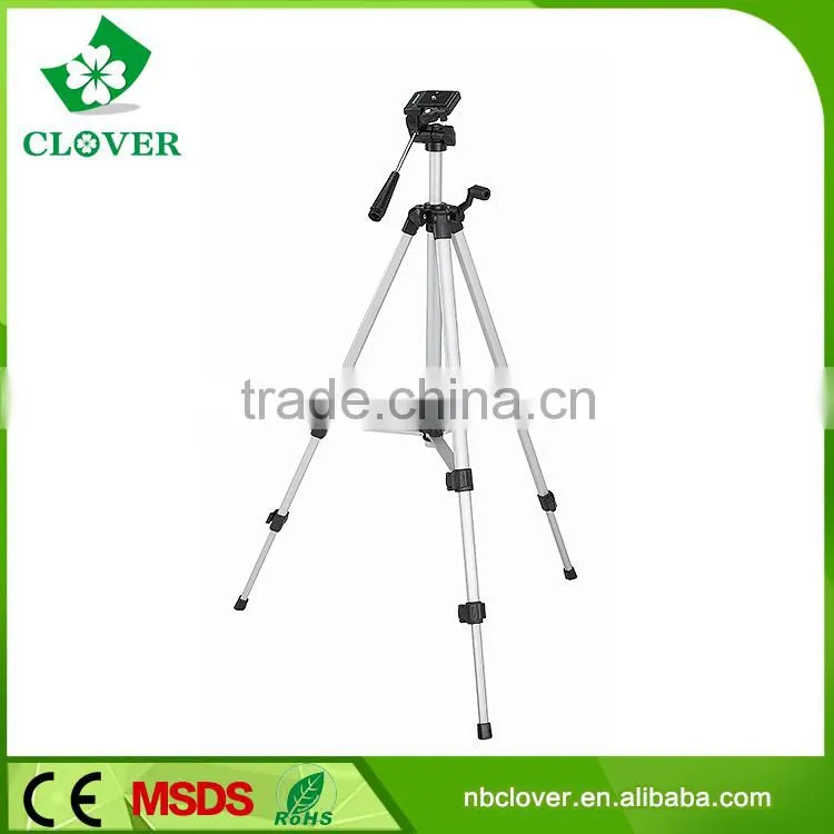 Silver or black color aluminum alloy professional digtial camera flexible tripod