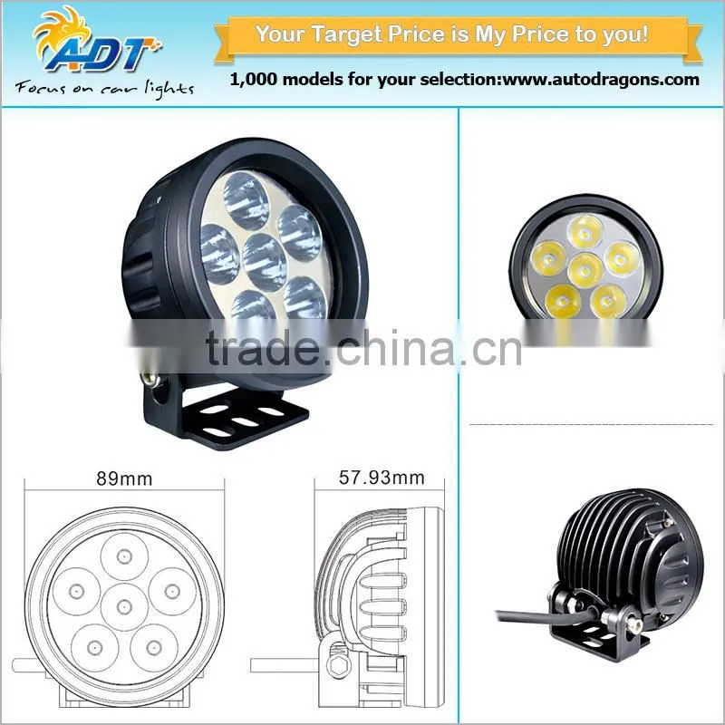 2016 Hot sale Housing Made of Aluminum Automotive LED Driving Light 18W