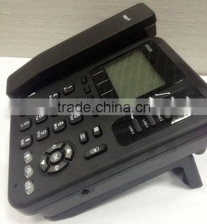 IP542N WIFI ip phone/sip wireless phone with POE/sip door phone business voip