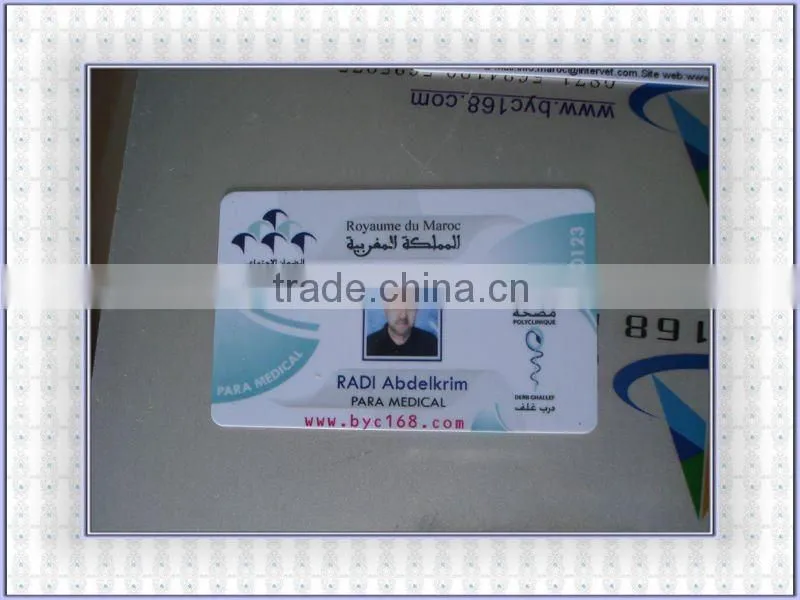 A3 size flatbed pvc IC ID card inkjet printer