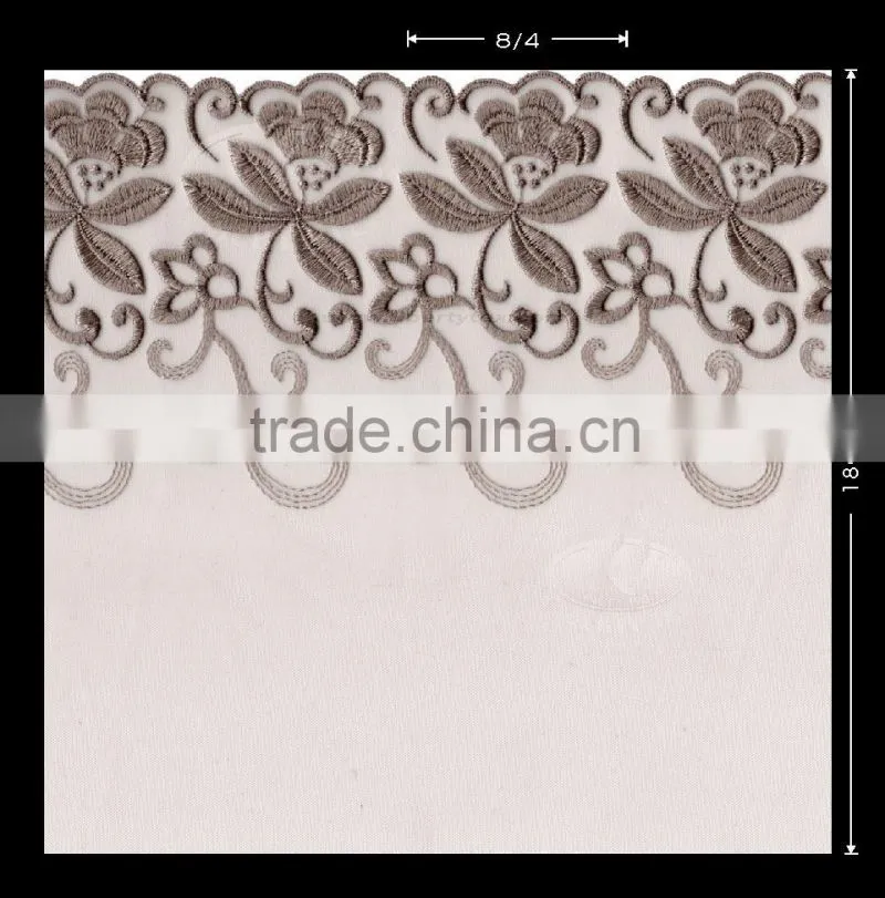 POLYESTER 3D EMBROIDERY LACE/LACE FABRIC