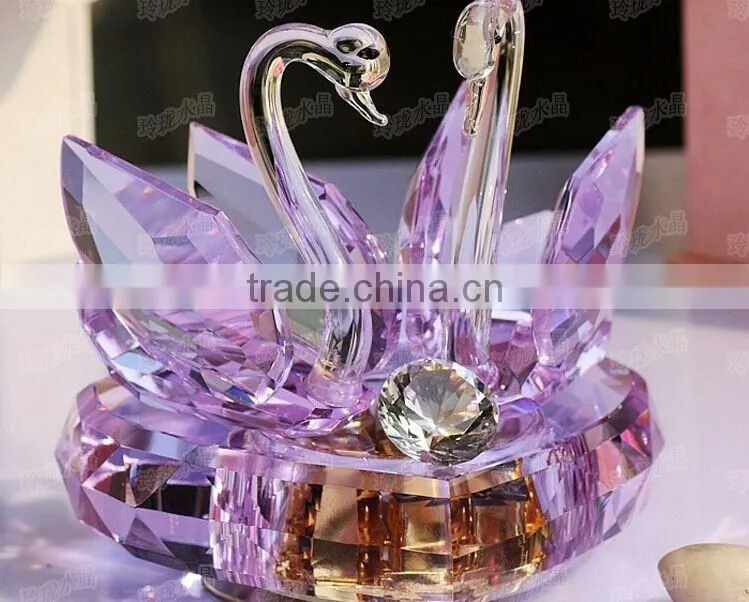crystal musical instruments with animals for wedding gift favors 2015