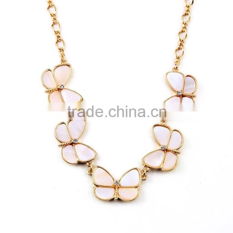 OEM/ODM Factory Direct Sale 2016 Latest Fashion Buterfly Pendant Necklace