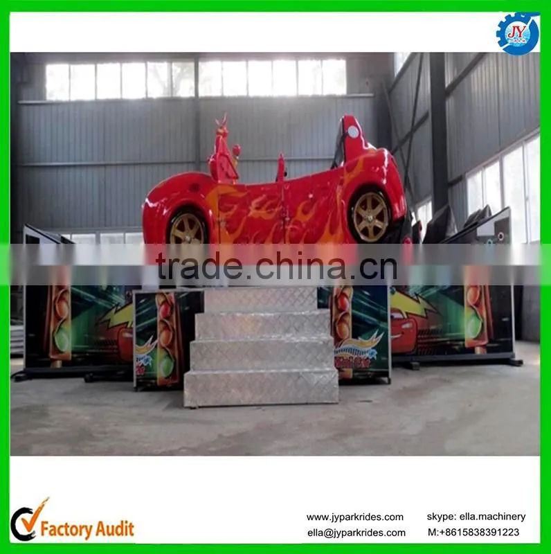 new popular park ride mini car rides running on the track for sale