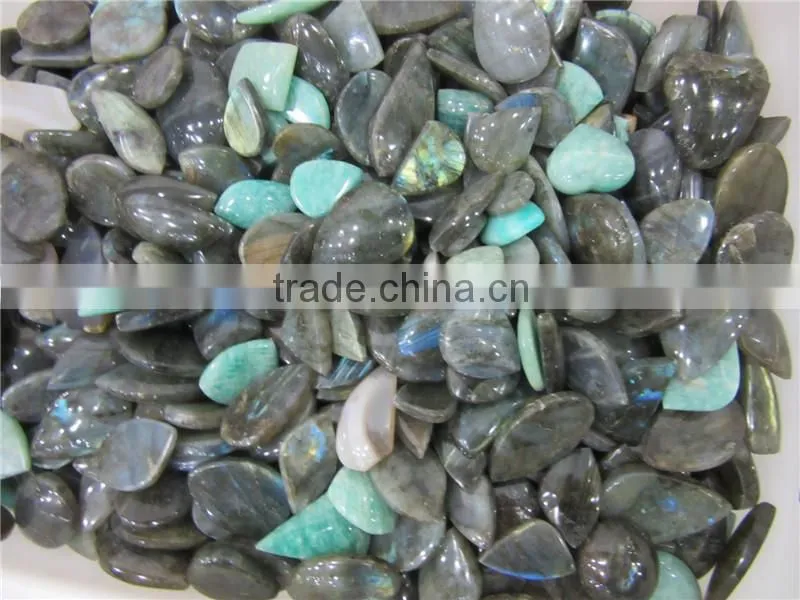 Beautiful gliterring labradorite crystal beads gravel ornament for dress