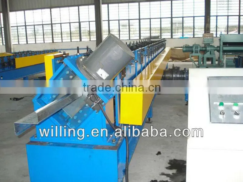 galvanized metal strip c purline cold roll forming machine supplier
