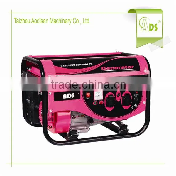 0.65kw-6.5kw portable CE household carbon brush gasoline generator set series