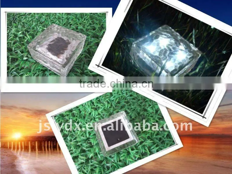 solar ice brick ---garden light