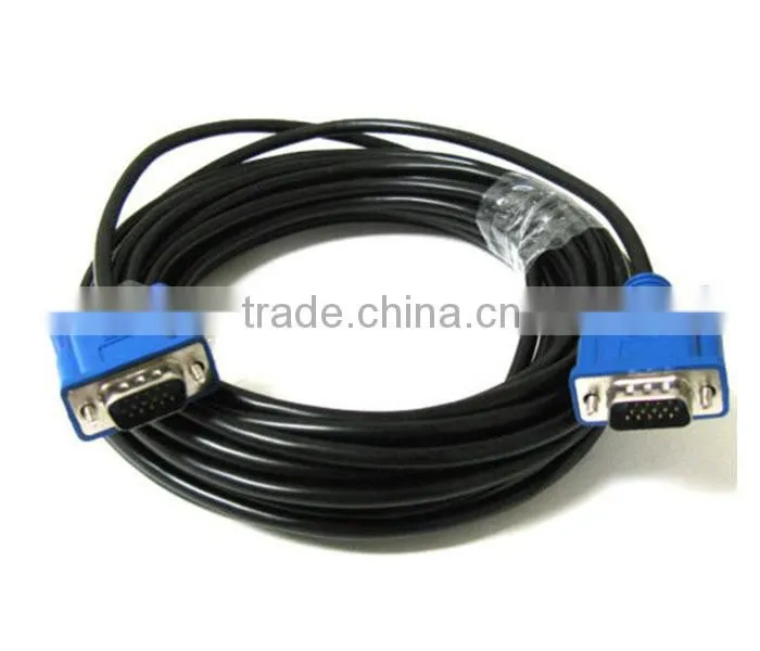 15 PIN 5 FT Foot SVGA VGA M/M Male To Male Cord extension Cable for Monitor PC TV