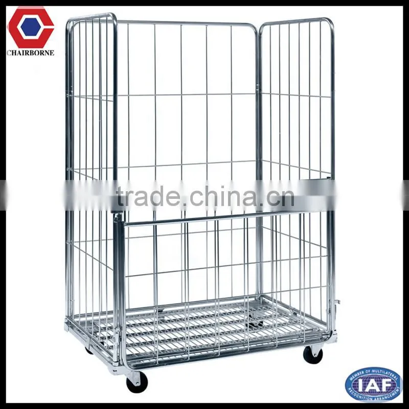 Accept custom order metal stackable pallet box metal pallet