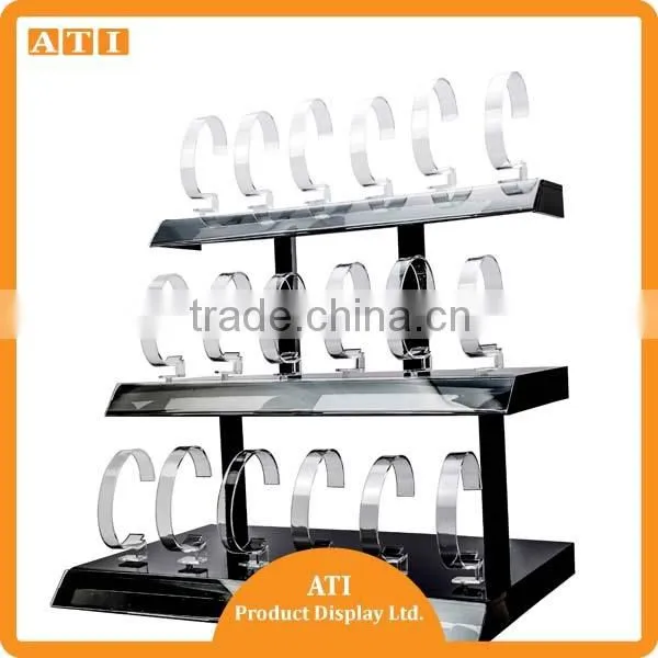 high level profeesional custom watch countertop display for watches stores