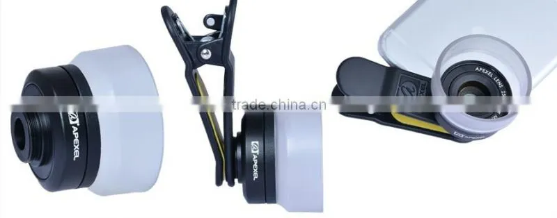 10x Macro Lens Universal Clip Camera Cell Mobile Phone Lens For iPhone 4 5 6 Plus Samsung S6 for Sony Z3