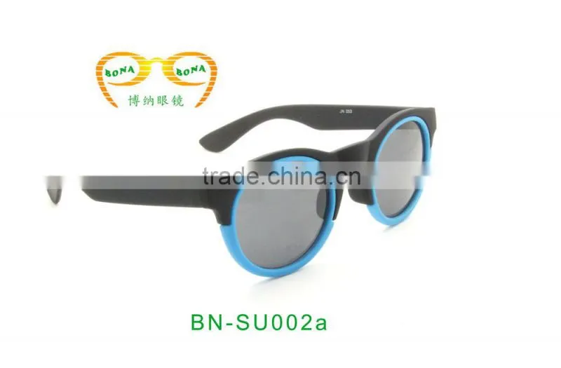 fashion round shape changeable lens sunglasses