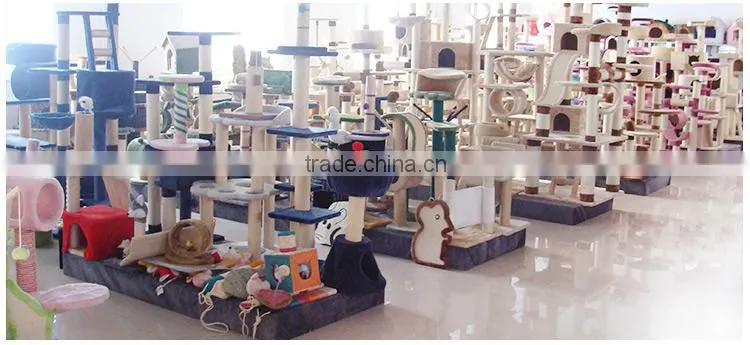 QQFactory wooden dog house / wooden dog bed