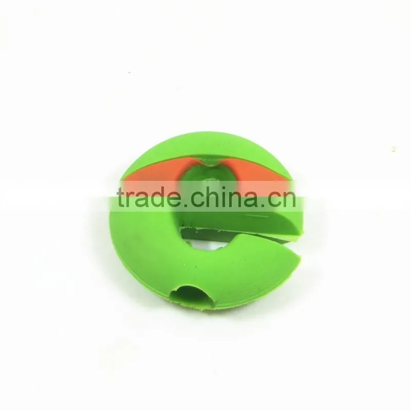 Wholesale cartoon customized rubber letter pencil/ pen topper