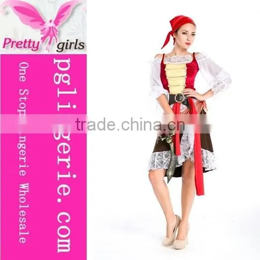 New Design Deluxe Royal Red Queen Costume Fancy Dress Costumes