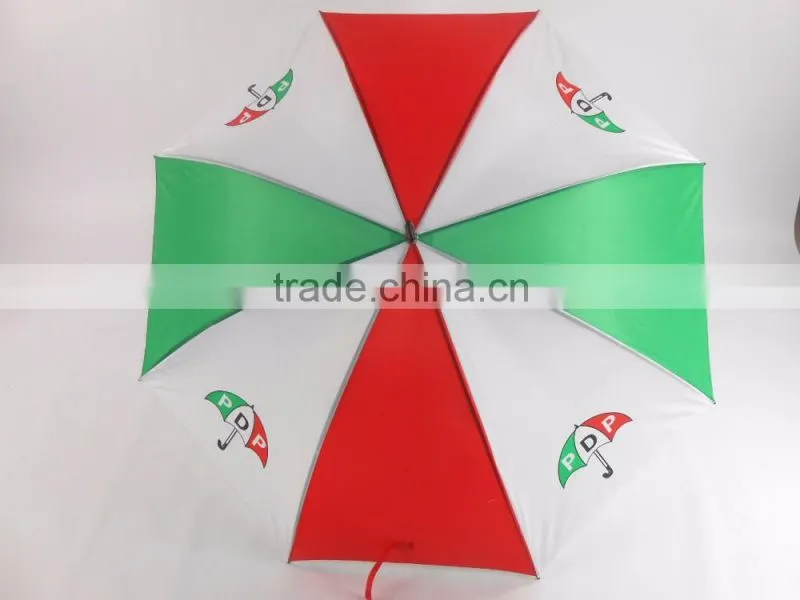 trade assuranse promotional advertising good selling golf umbrella
