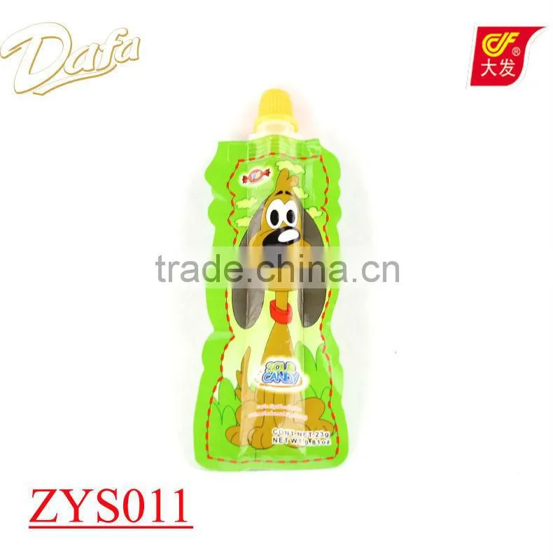 Dafa cartoon fruit toothpaste candy