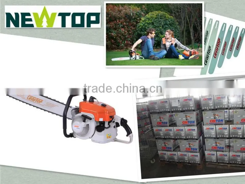 Chain saw file and handle for chain sharpening