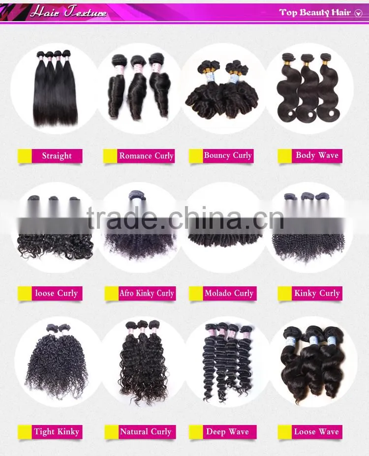 Paypal Accepted Online Stores Top Qulity 100% Virgin Indian Remy Temple Hair