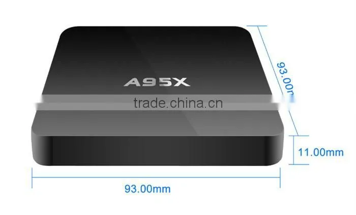 A95X Android 5.1 1G+8G Smart TV Box Amlogic S905 Quad Core 4K HD Media Player Kodi 16.1 Set-top Box